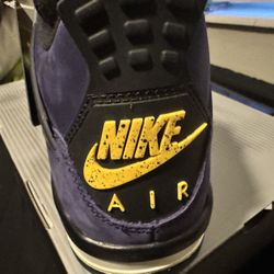 Jordan Retro 4 Lakers 