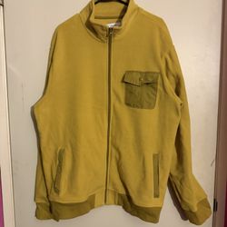 Mustard Fleece Jacket 