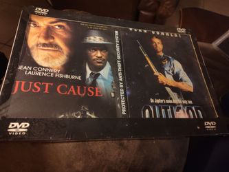 Just Cause & Outland Sean Connery DVD Lot