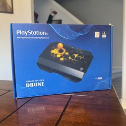Qanba Drone Arcade Stick, PlayStation Console. UNTESTED.