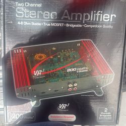 stereo amplifier 