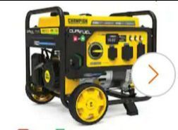Dual Fuel Generator with CO Shield