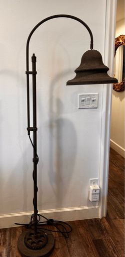 Rustic floor lamp