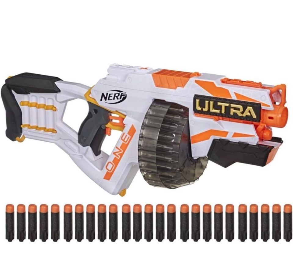 New Nerf Ultra One Motorised Blaster - 25 Darts, Compatible with Ultra One Darts NERF ULTRA