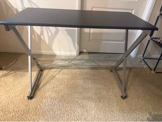 Black desk