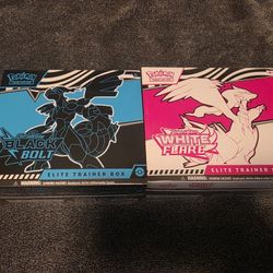 Pokemon Cards White Flare Elite Trainer Boxes