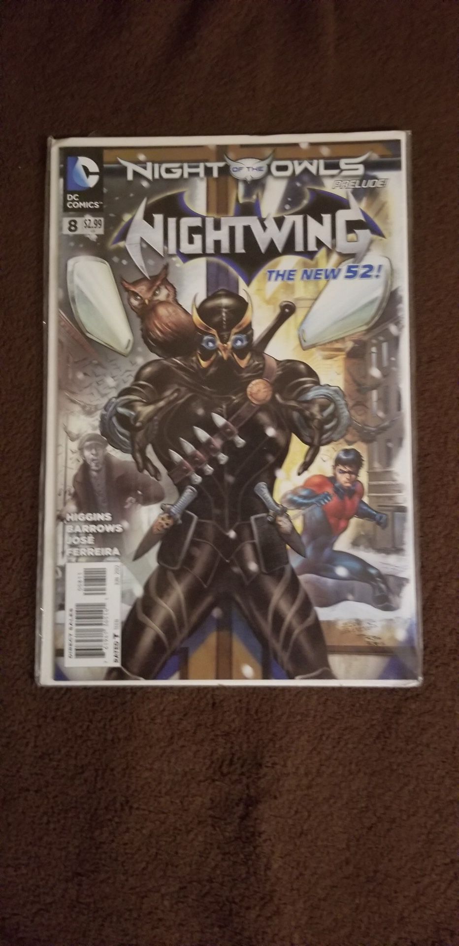 The New 52 Nightowls Prelude Nightwing #8