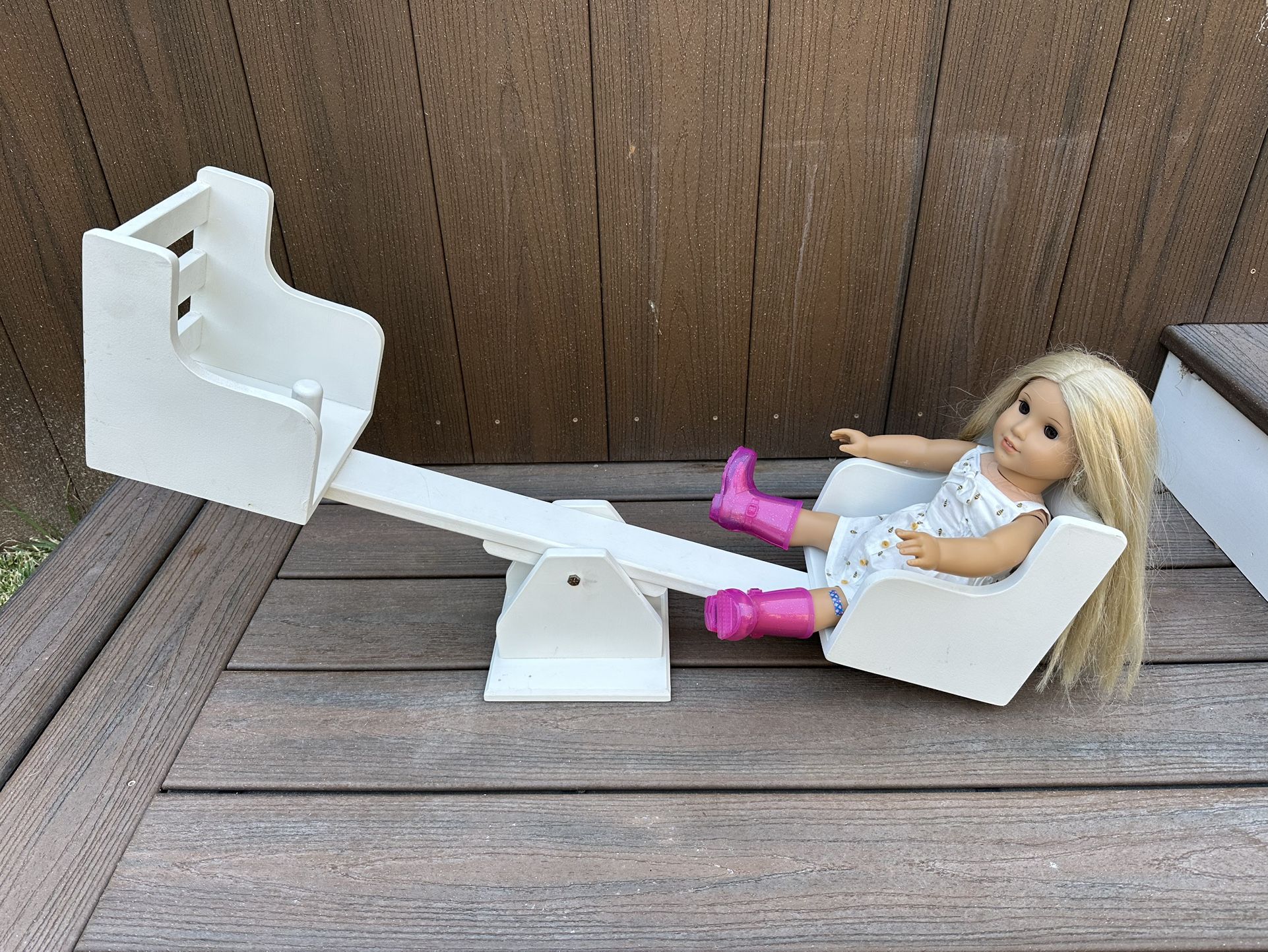 American girl Doll Swing And Seesaw