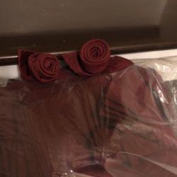 Burgundy Napkins Wedding