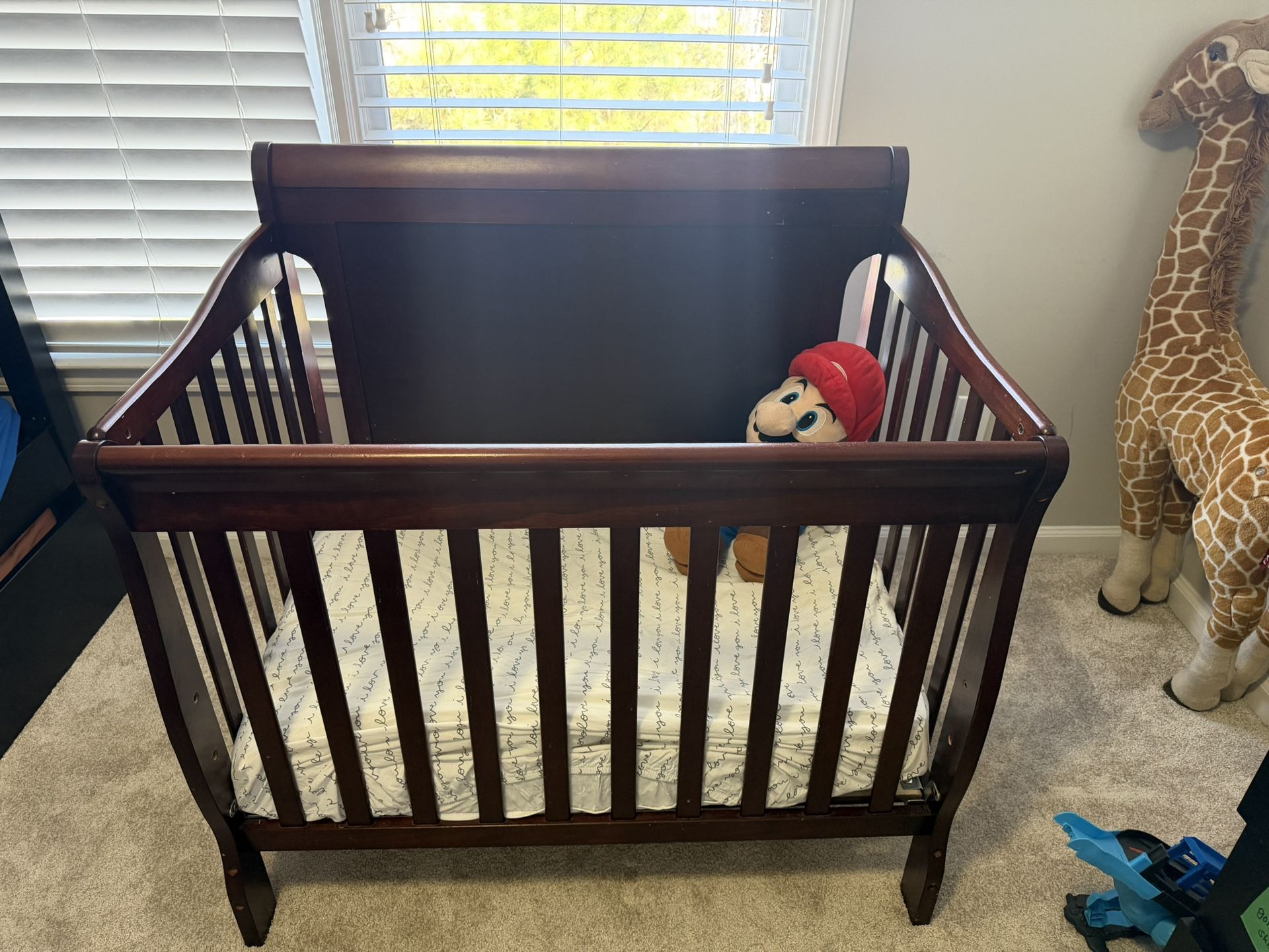 Baby Crib Converts To Twin Bed