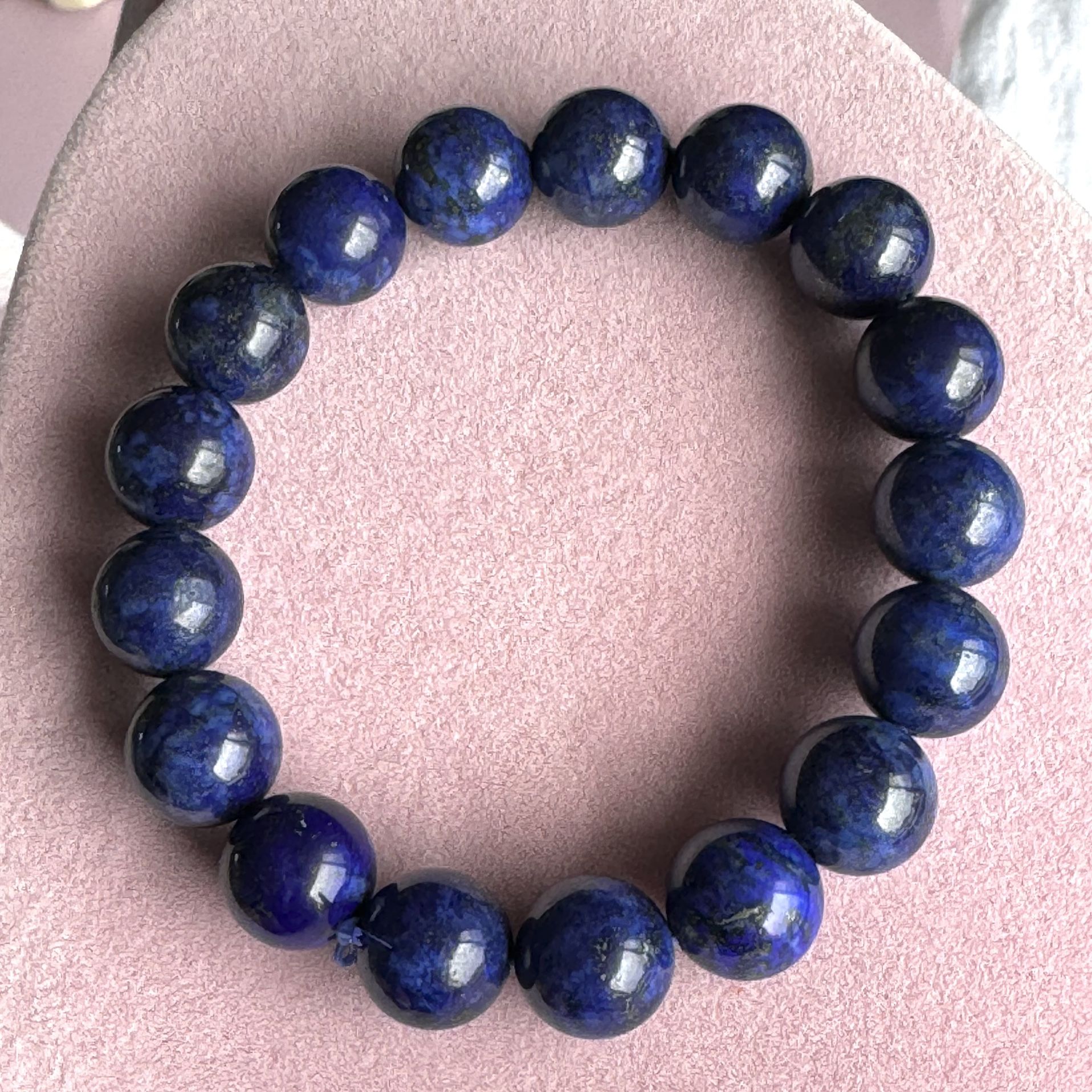 12mm Lapis Lazuli Bracelet 💙