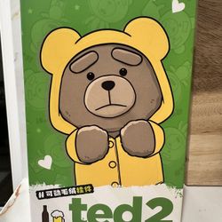 TED 2 TEDDY BEAR ACTION PLUSH PENDANT