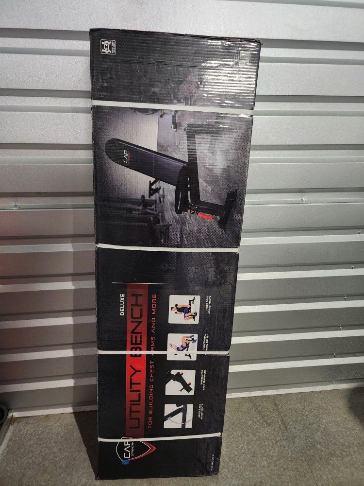 CAP Barbell Deluxe Utility Weight Bench