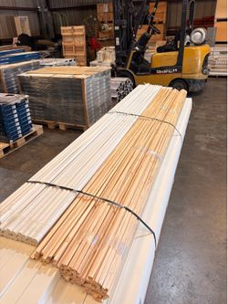 ✨Baseboards and quarter round in stock