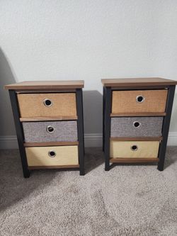 2 kids night stand (23" H x16" W x11"D)
