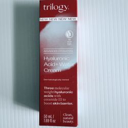 Trilogy Hyaluronic Acid+ Water Ceramide Cream Advance Hydration 50ml Brand New