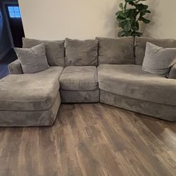 Sectional Sofa with Chaise and Cuddler
