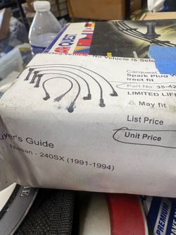 New spark plug wires for 1(contact info removed) Nissan 240SX