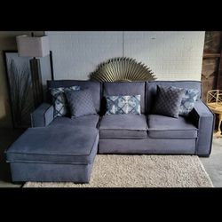 Sectional Sofa Sleeper Pull Out Bed Couch Storage