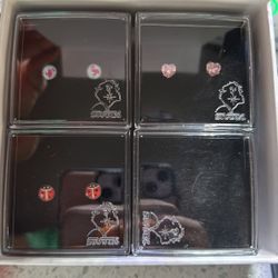 7 pair girls earrings