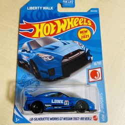 Hot Wheels Liberty Walk Nissan Skyline GTR R35