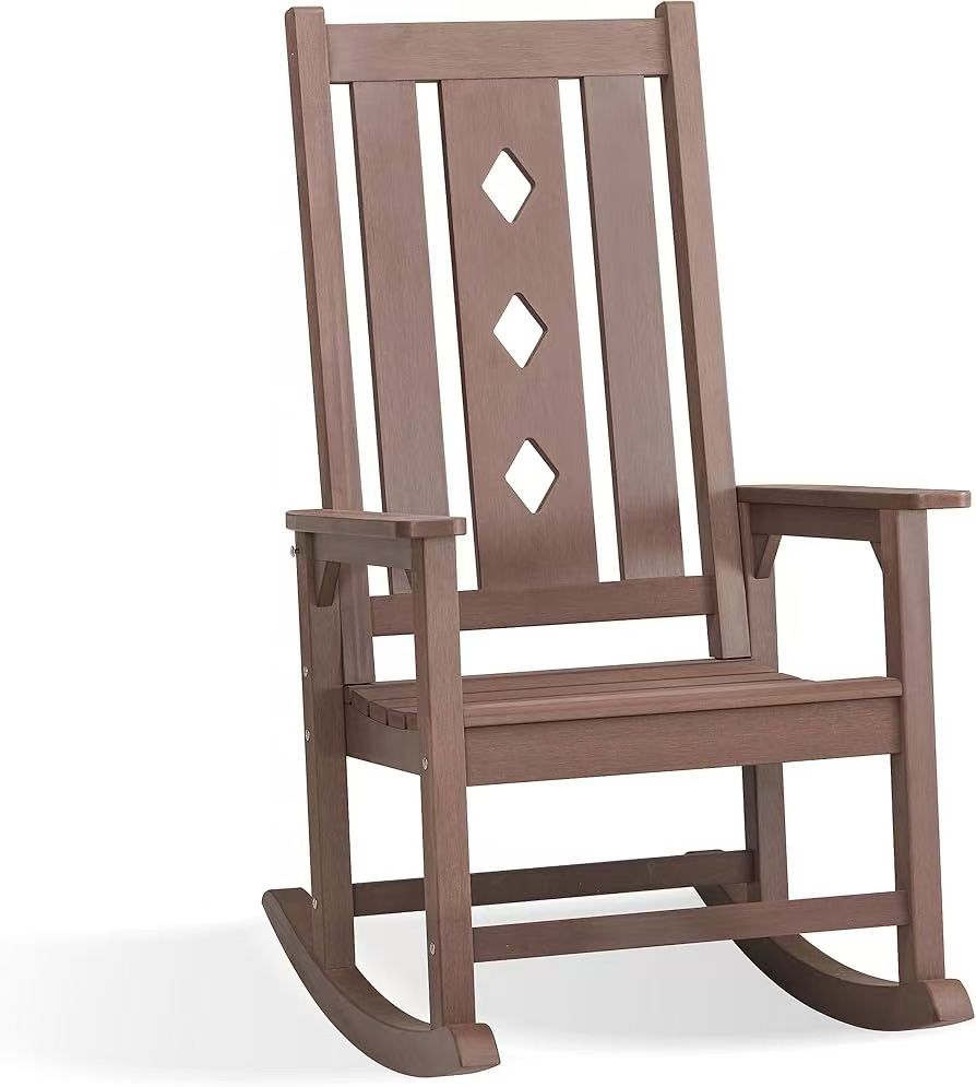 EDRC01 roundle, adult patio round, outdoor soft roundle for garden and front porch, 350 pound weight capacity (brown). $70