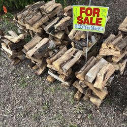 Seasoned Split Oak $15 A Stack