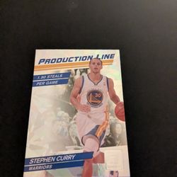 2010-11 Donruss Stephen Curry Production Line Refractor 