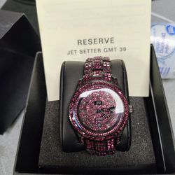 JBW Reserve Amethyst 909 Crystals 23 Genuine Diamonds