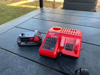 Milwaukee new battery and charger