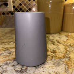 Gray Toothbrush Holder