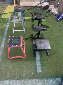 Dirt bike stands