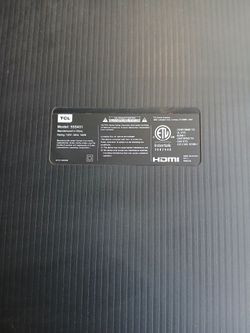 55 inch TCL MODEL 55S431