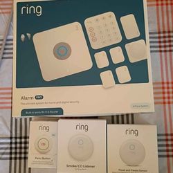 Ring Alarm Pro 8 Piece Kit Plus 3 Accessories 