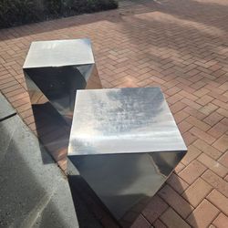 Mid-century modern end tables
