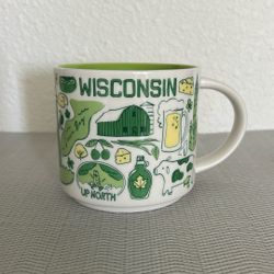Wisconsin State Starbucks mug, 16 oz.