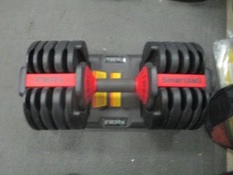 Used FitRX 52.5lb Adjustable Dumbbell - Single