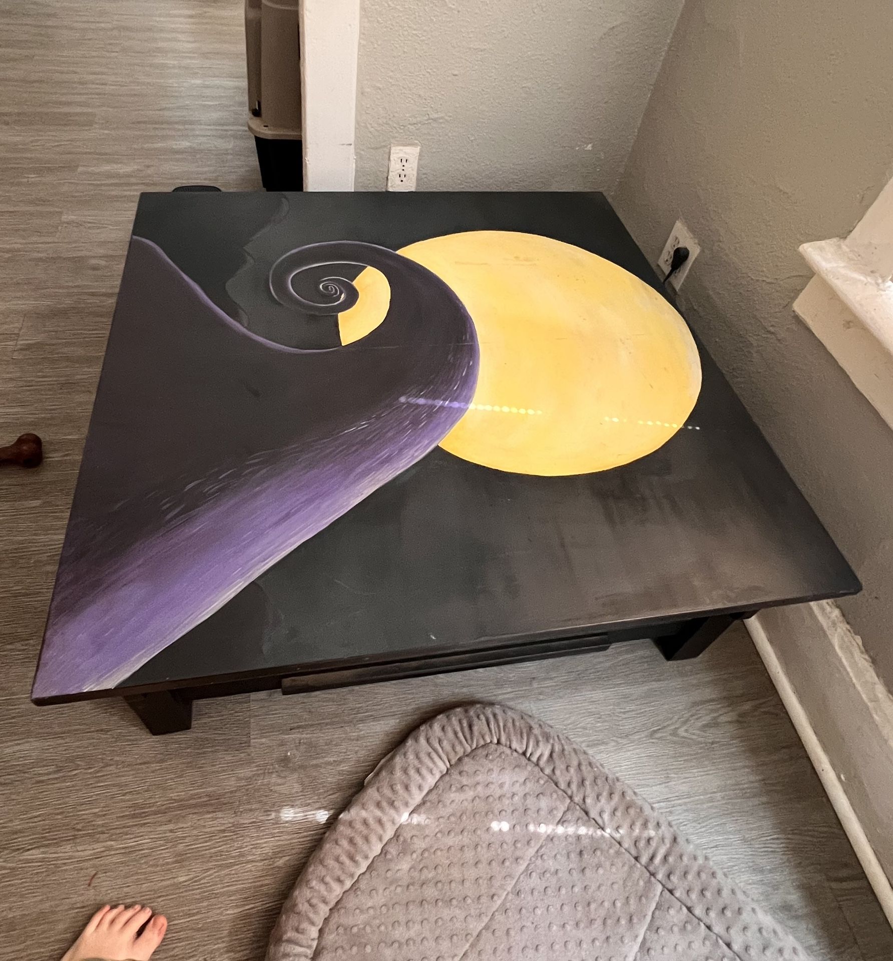 Hand Painted Coffee Table