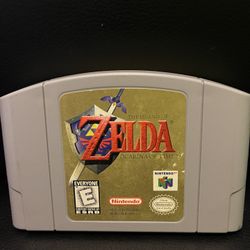 Zelda Ocarina of Time N64 - Retro Video Game 