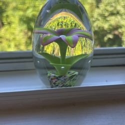 Michael Neurot Internally Decorated Paperweight 