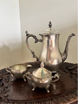 Silver tea set