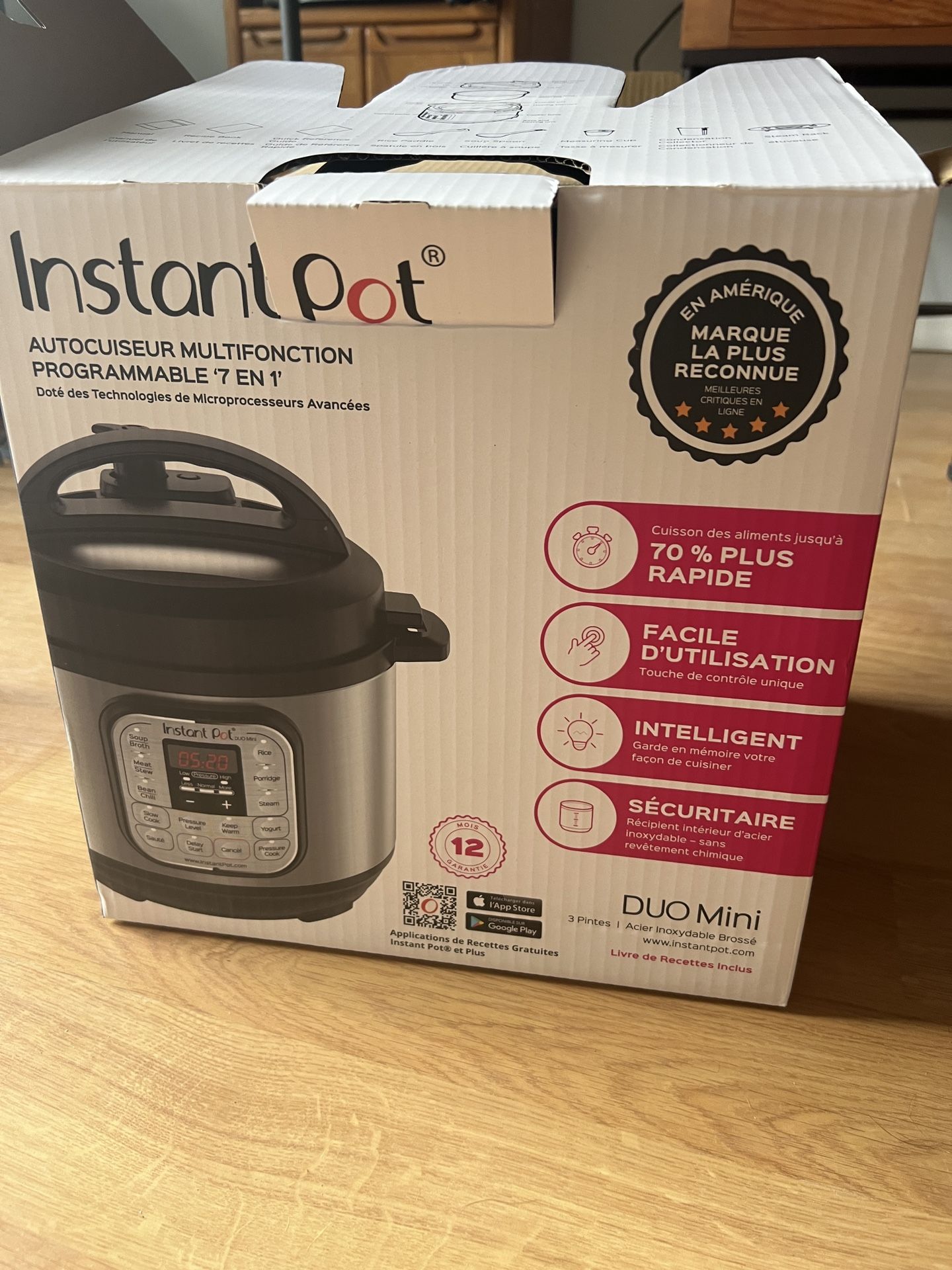In Box in Instapot Pressure Cooker Slow Cooker Steamer Warmer