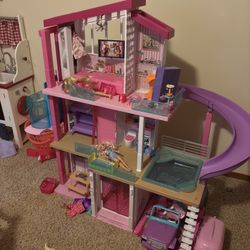 Barbie Dream house And Accessories 