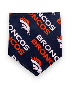 Denver Broncos Dog Bandana | Cat Bandana