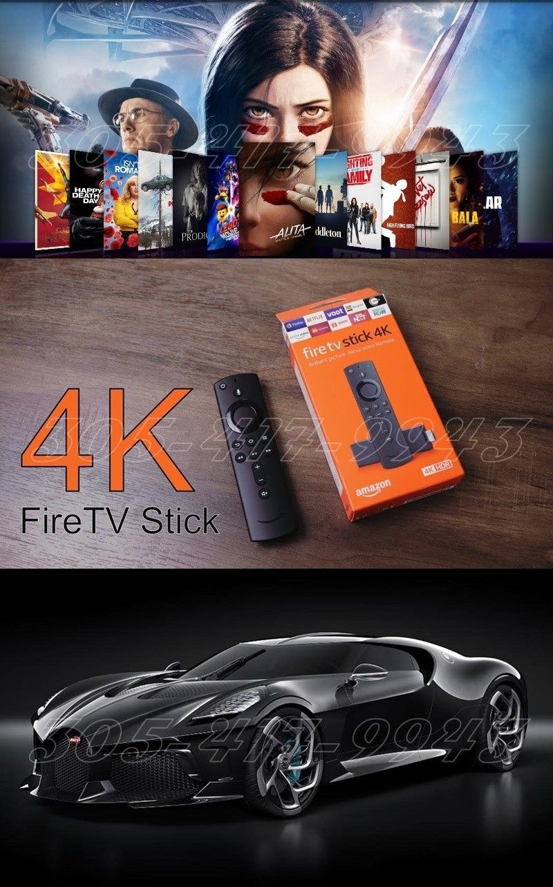 🇺🇸 All New 4K Amazon Fire 🔥 TV 📺 Stick Loaded ~Movies Sports Music Live Worldwide IPTV~ More Power No Limits ~ Leia v18