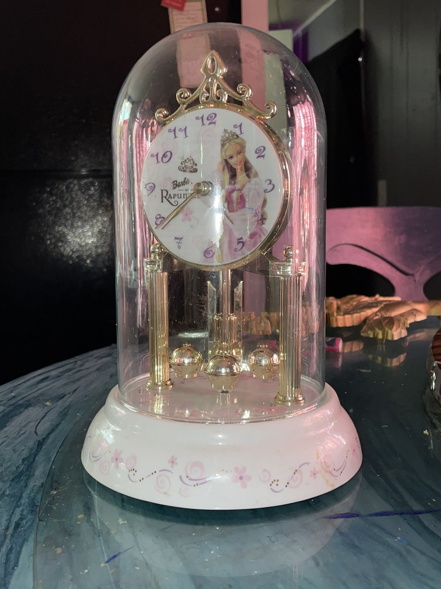 Barbie Antique Clock 