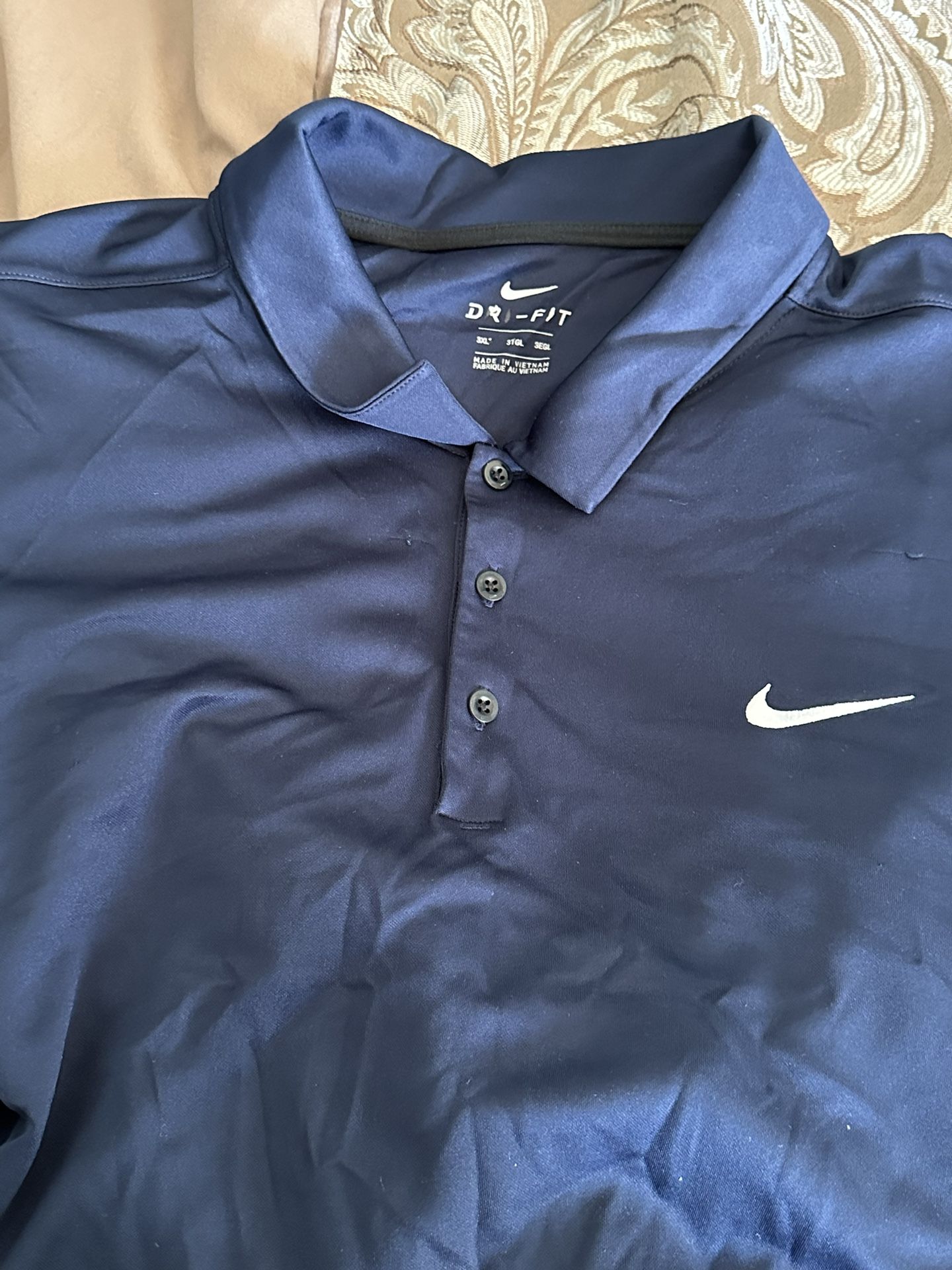Blue Nike Polo Shirt
