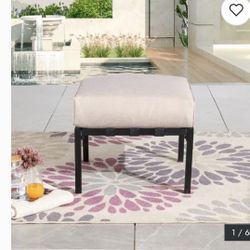 Beige Ottoman 