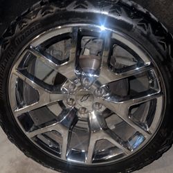 24 Inch Chevy Snowflakes