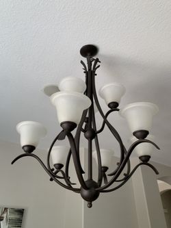 9-Light Ceiling Fixture 